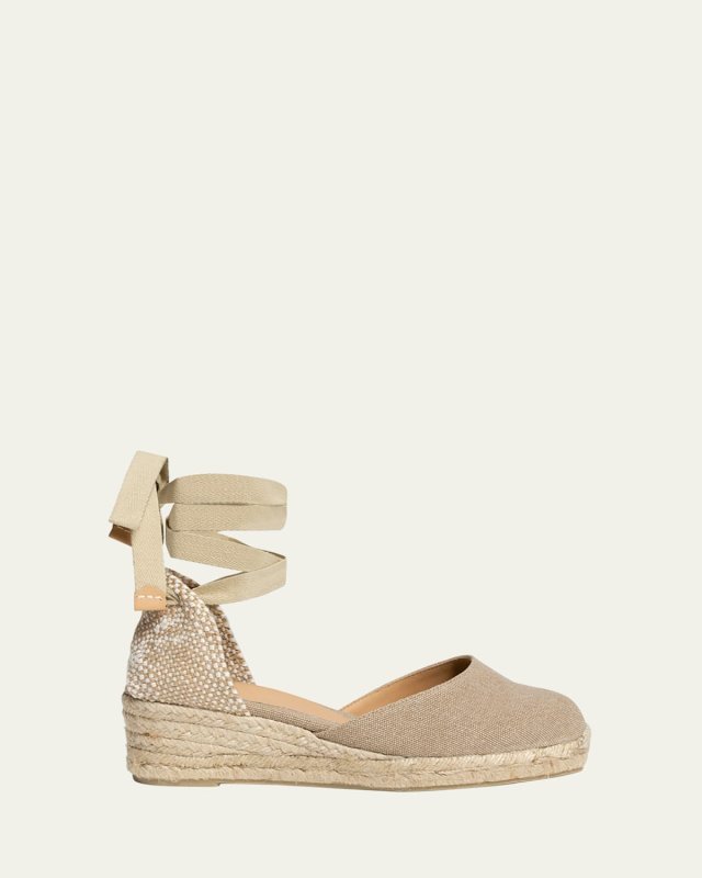 Carina Wrap-Around Espadrille Wedges